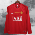 Manchester United Local manga larga 2007/08